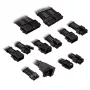 Kabelverlängerungsset Kolink Core Pro 12V 2x6-Pin Typ 1 – Jet Schwarz/Gunmetal