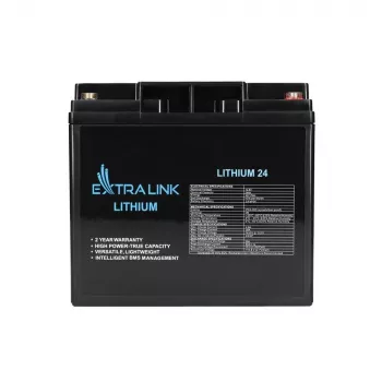 Extralink Akku LiFePO4 24000 mAh 12,8 V
