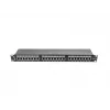Patchpanel 1U LANBERG PPS5-1024-B — 24-Port RJ-45 Cat5, Metall, schwarz, Rackeinbau