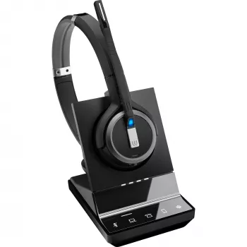 EPOS IMPACT SDW 5066T - Headset-System - On-Ear - DECT - Wireless, Kabelgebunden - Schwarz - Zertifiziert für Microsoft Teams, Optimiert für UC (1001039)