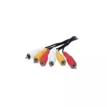 Audiokabel ShiverPeaks BASIC-S 3x Cinch – 3x Cinch 5,0 m