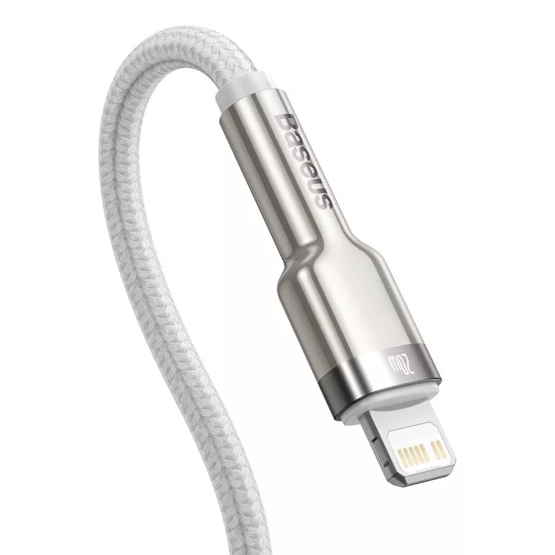 Baseus Cafule Kabel 2m Lightning auf USB C Schnellladen Datenübertragung