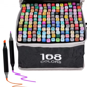 Alkoholmarker-Set Extralink 168 Stück