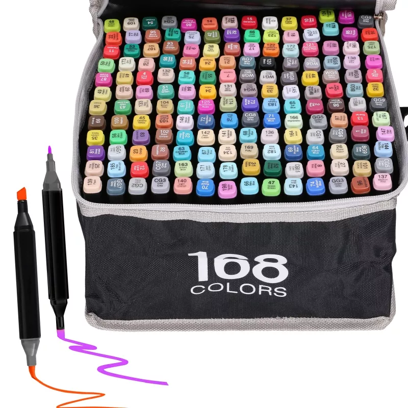 Alkoholmarker-Set Extralink 168 Stück