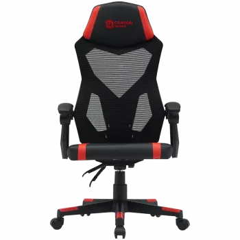 Canyon MCH01 - Flow - ergonomischer Gaming-Stuhl - schwarz und rot