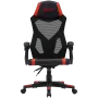 Canyon MCH01 - Flow - ergonomischer Gaming-Stuhl - schwarz und rot