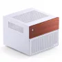 Micro-Tower-Computergehäuse Jonsbo N4 WEISS Mini-ITX mit gehärtetem Glas