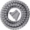 Brennenstuhl Kabel-Organizer Spiralschlauch L= 2,5 m, Ø= 20 mm, Grau