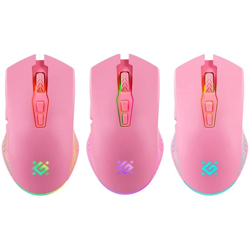 Kabellose Gaming-Maus DEFENDER P ANDORA PINK Schnittstelle