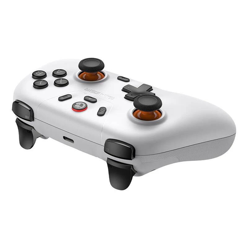 Kabelloser Gaming-Controller GameSir T4n Lite Weiß Bluetooth-kompatibel, kabellos, wiederaufladbar