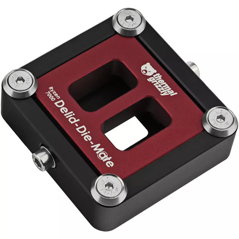 Thermal Grizzly | Ryzen 7000 Delid-Die-Mate | Schwarz/Rot | N/A