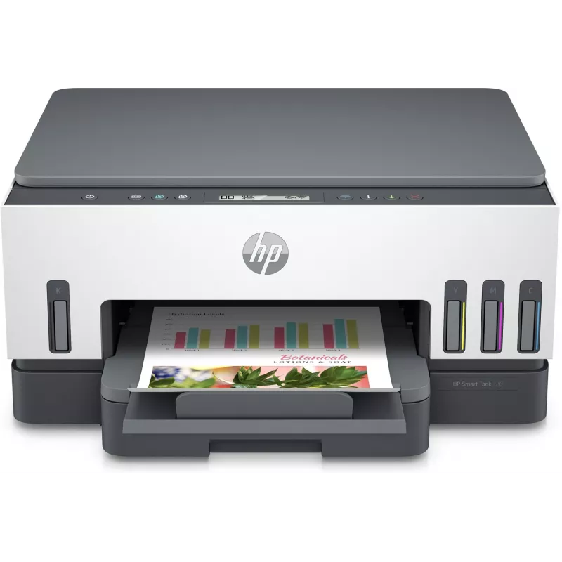 Multifunktionsdrucker HP Smart Tank 720 — Thermotintenstrahl, Farbe, A4, Wi‑Fi, Duplex, 4800x1200 dpi