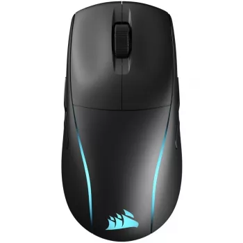 Gaming-Maus CORSAIR M75 – schwarz, monochrome Oberfläche, Gewicht 0,089 kg