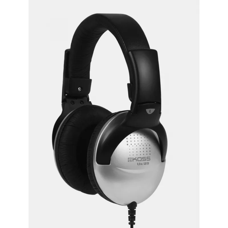 Koss | Kopfhörer | UR29 | Kabelgebunden | On-Ear | Noise Cancelling | Schwarz/Silber