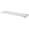 Kabellose Tastatur CLEVETURA CLVX 1 Touch-On-Keys AI — ANSI US Mac-Layout, Scissor-Switches, Aluminiumgehäuse, interaktives RGB