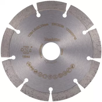 Diamanttrennscheibe Makita D-80086 125 mm Durchmesser 22,23 mm Bohrung