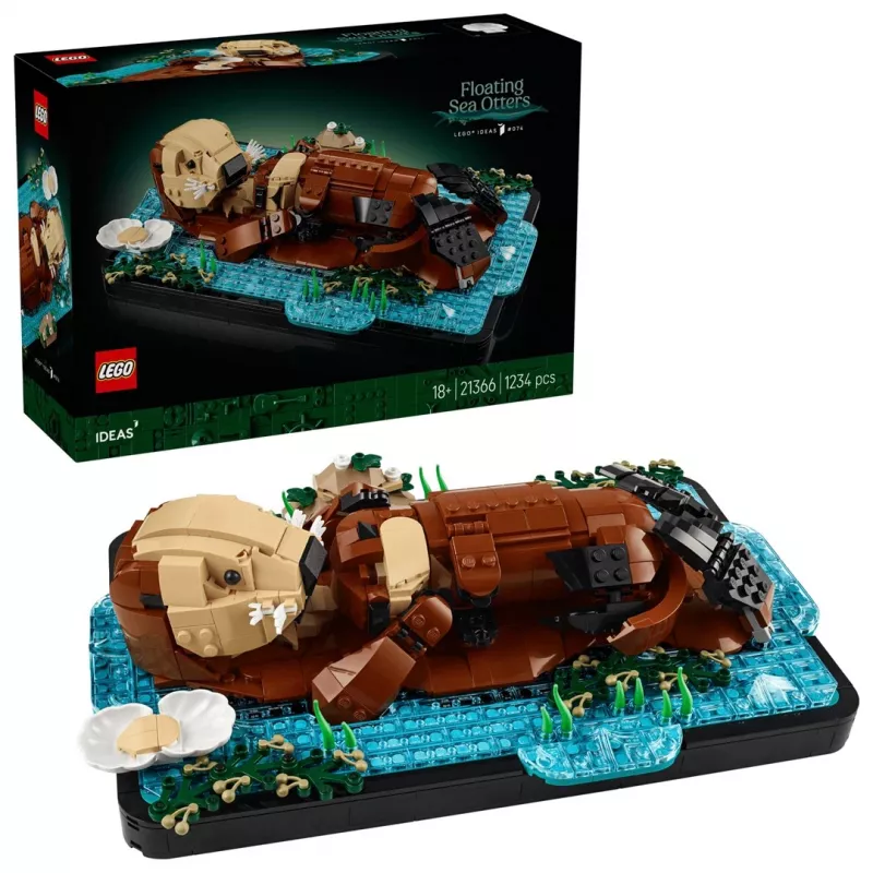 LEGO IDEAS 21366 Schwimmende Seeotter