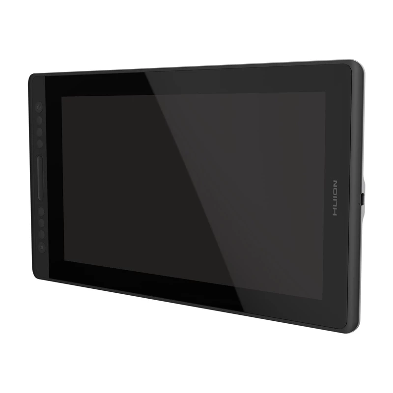 Grafiktablett HUION Kamvas Pro 16 – 15,6 Zoll IPS, 1920×1080, 344,2×193,6 mm Arbeitsfläche, 8192 Druckstufen, kabelgebundenes USB