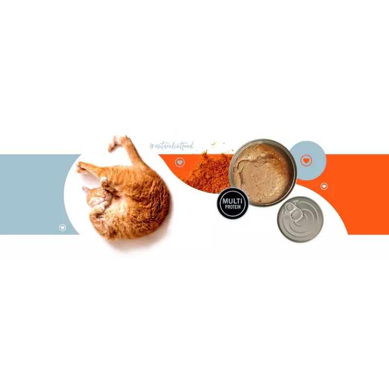3COTY Türkei mit Huhn und Krill Senior - Nassfutter für Katzen - 80g