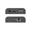 Digitus HDMI KVM IP Receiver 4K/60Hz Kabelgebunden 200m