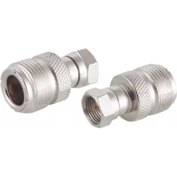Adapter ShiverPeaks 98876 — Video-Audio-N-Kupplung auf F-Stecker-Adapter