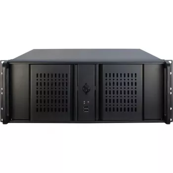 Servergehäuse Inter-Tech 4U-4098-S Rack Schwarz