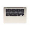 Apple MacBook Air mit Apple M4 Chip, 38,9 cm (15,3 inch) Display, 16 GB RAM, 512 GB SSD, Wi-Fi 6E (802.11ax), macOS Sequoia, Beige