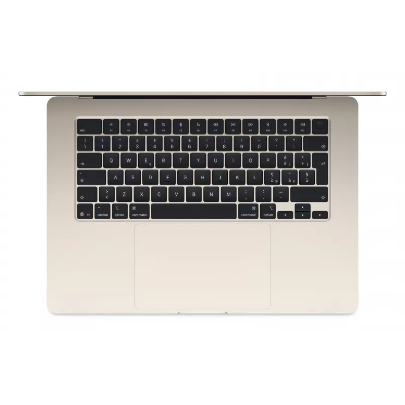 Apple MacBook Air mit Apple M4 Chip, 38,9 cm (15,3 inch) Display, 16 GB RAM, 512 GB SSD, Wi-Fi 6E (802.11ax), macOS Sequoia, Beige