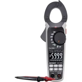 VOLTCRAFT VC-533 Stromzange digital CAT III 600 V Display (Zählungen): 6000 (VC-8466770)