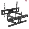 TV-Wandhalterung MACLEAN MC-760 für 32–55 Zoll Fernseher, Stahl, VESA bis 400x400, 30 kg, schwarz, 9,6–44,8 cm
