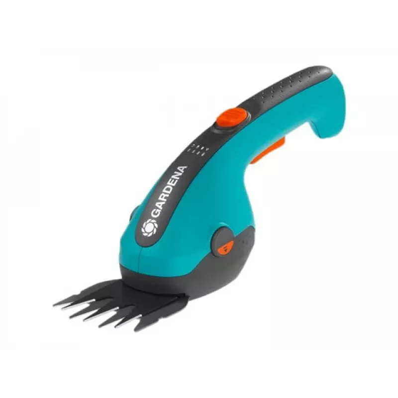 ClassicCut Li Akku-Grasschere 3,6 Volt türkis schwarz Li-Ionen-Akku 2,5 Ah