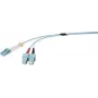Renkforce RF-4755212 Glasfaser-LWL-Verbindungskabel [1x LC-Stecker - 1x SC-Stecker] 50/125 µ Multimode OM3 1,00 m (RF-4755212)