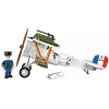 Konstruktionsset Cobi Blocks Nieuport 17 C.1 277 Stück — Modellflugzeug-Bausatz, Sammelbares Steckbaustein-Set