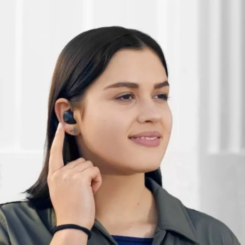Hama WEAR7701BK Headset Kabellos In-Ear Anrufe/Musik Bluetooth Schwarz