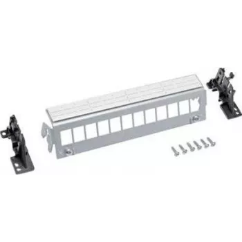 Hager Netzwerk-Patchpanel Keystone CAT 6a, Cat.7 Rohkabel, Cat.7a Rohkabel (FZ12MK)
