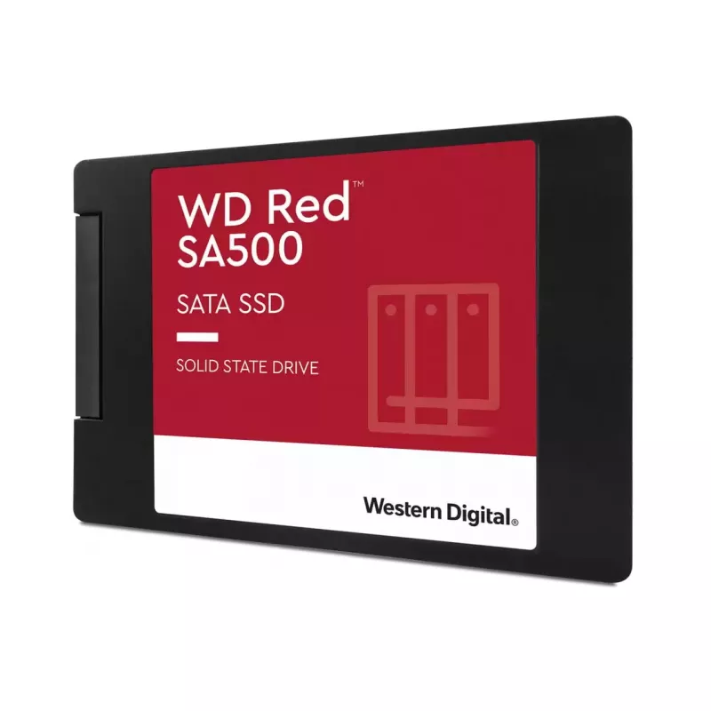 SSD-Laufwerk Western Digital Red SA500 2TB 2,5 Zoll SATA III, 3D-NAND, NAS