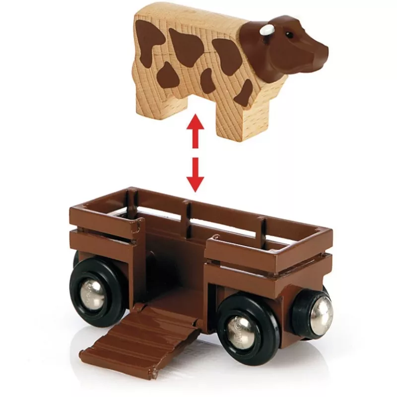 BRIO 33719 Bauernhof-Zugset, 20 Teile