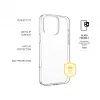 Rückabdeckung FIXED AntiUV für Apple iPhone 16 Pro Max, TPU Klar