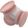 Handrollmassagegerät Medisana AC 950 — kabellos Li‑Ion, 2 Leistungsstufen, ergonomische Griffe, 381 g, roségold/weiß