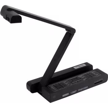 Optoma DC455 - Digitale Dokumentenkamera - Farbe - 13.000.000 Pixel - 1920 x 1080 - 1080p - Audio - VGA, HDMI - USB 2.0 - DC 5 V (DC455)