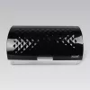 Tischbrotkasten Maestro MR-1676 Schwarz – Edelstahl, Klappdeckel, 385×255×190 mm