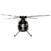 Amewi RC Hubschrauber MD500 Li-Po Akku 350mAh Silber/Rot (25354)