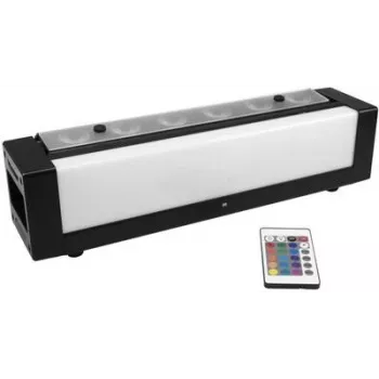LED-Effektscheinwerfer EUROLITE Bar-6 DMX 36 LEDs – kompakte Bühnenleiste mit 36 RGB-LEDs, DMX-Steuerung
