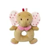 Rassel TULILO 9362 rosa Elefant 18 cm Babyspielzeug