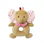 Rassel TULILO 9362 rosa Elefant 18 cm Babyspielzeug