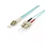 Equip LC/SC LWL-Patchkabel, OM3, 0.5m, 0.5 m, OM3, LC, SC