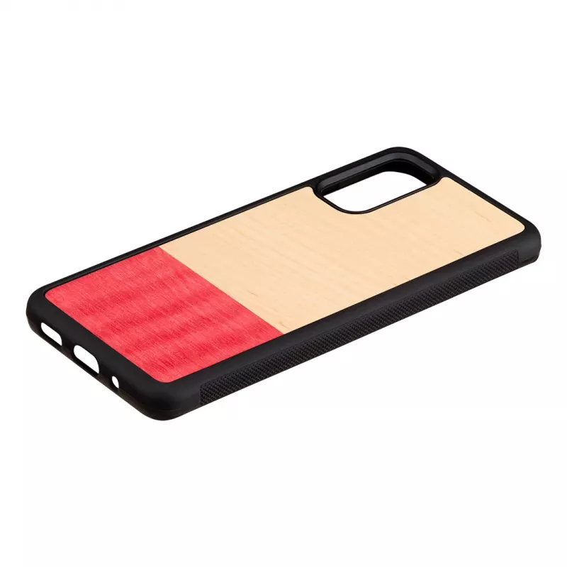 Smartphone-Hülle man and wood Galaxy S20 Miss Match Schwarz — schützende Rückabdeckung für Samsung Galaxy S20