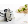 Handyhülle man and wood für iPhone 11 Pro Max – schwarz Mono-Dreieck-Design