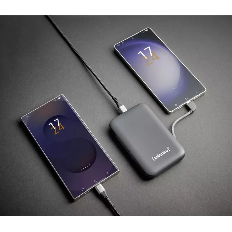 Powerbank USB 10000 mAh/Grau S10000 7333034 Intenso