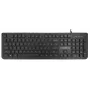 USB-Multimedia-Tastatur Rebeltec RBLKLA00042 – Full-Size, schwarz